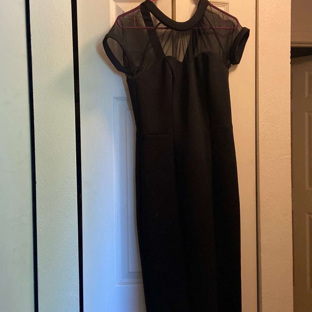 Black formal dress